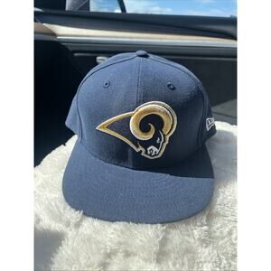 Los Angeles Rams New Era 9FIFTY Snapback Hat Cap – 7 5/8